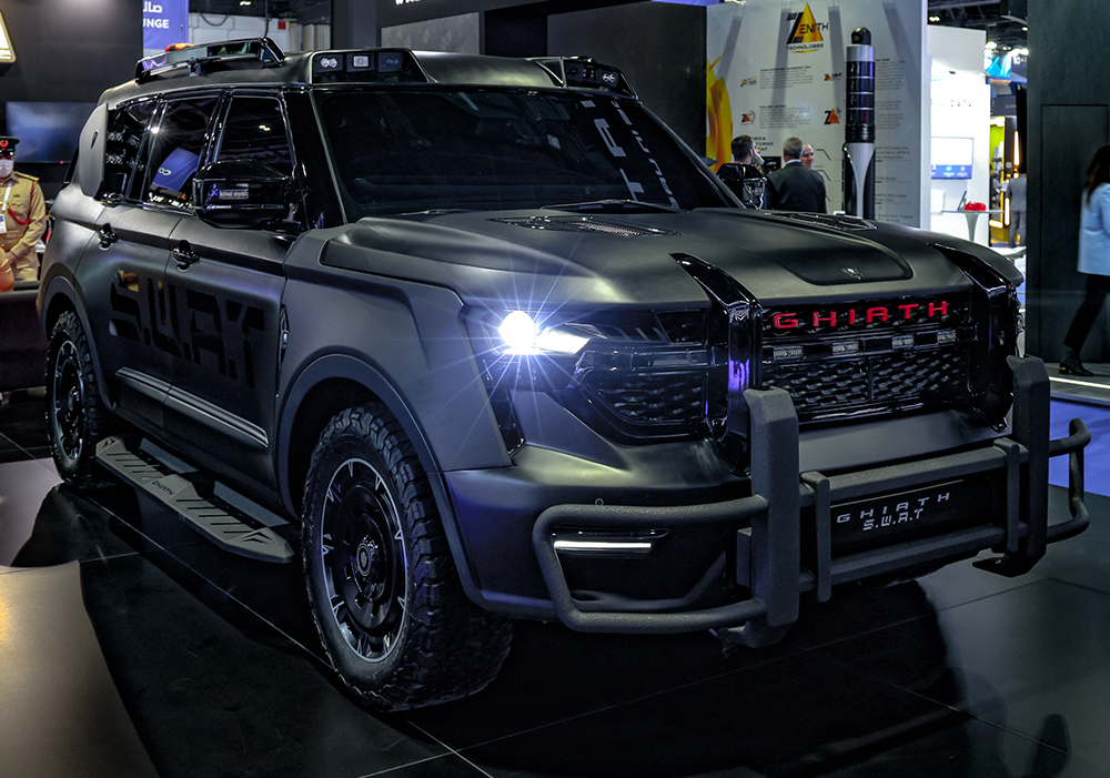 W Motors unveils GHIATH SWAT edition for Dubai Police 