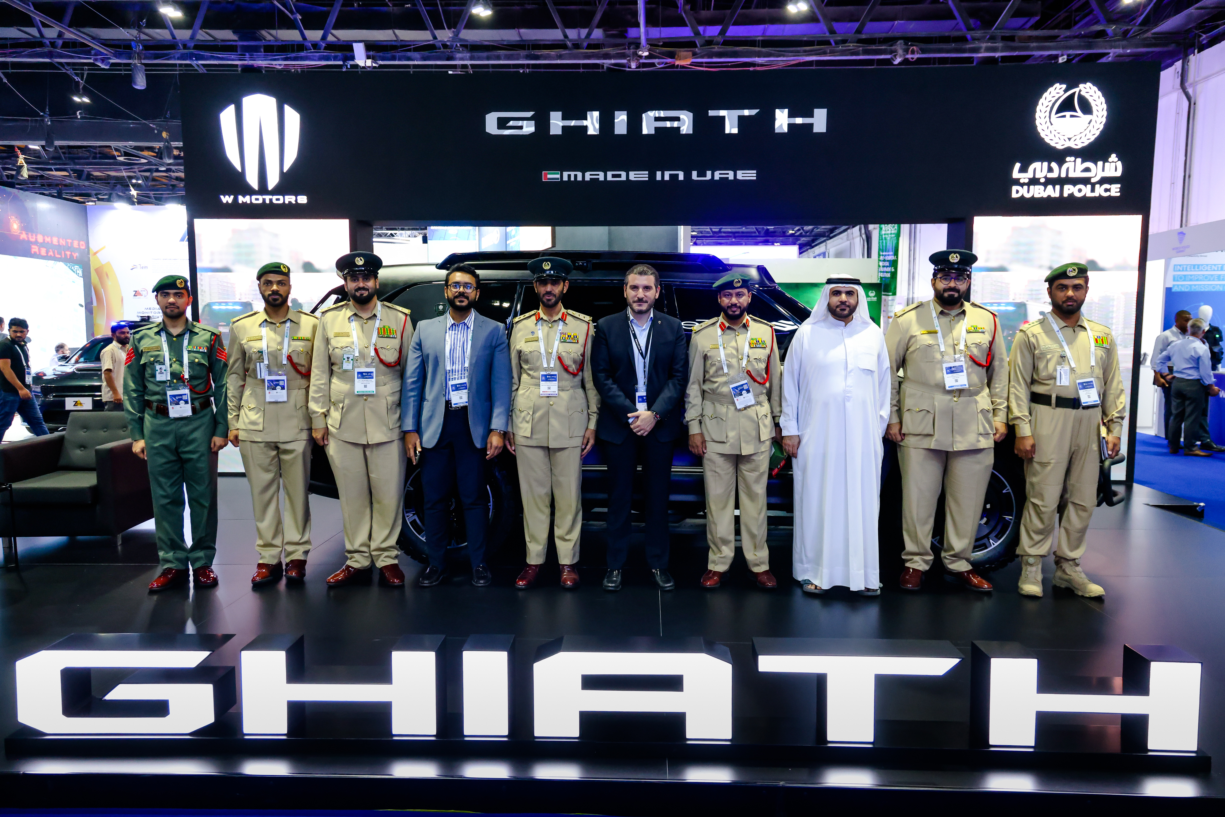 W Motors unveils GHIATH SWAT for Dubai Police 